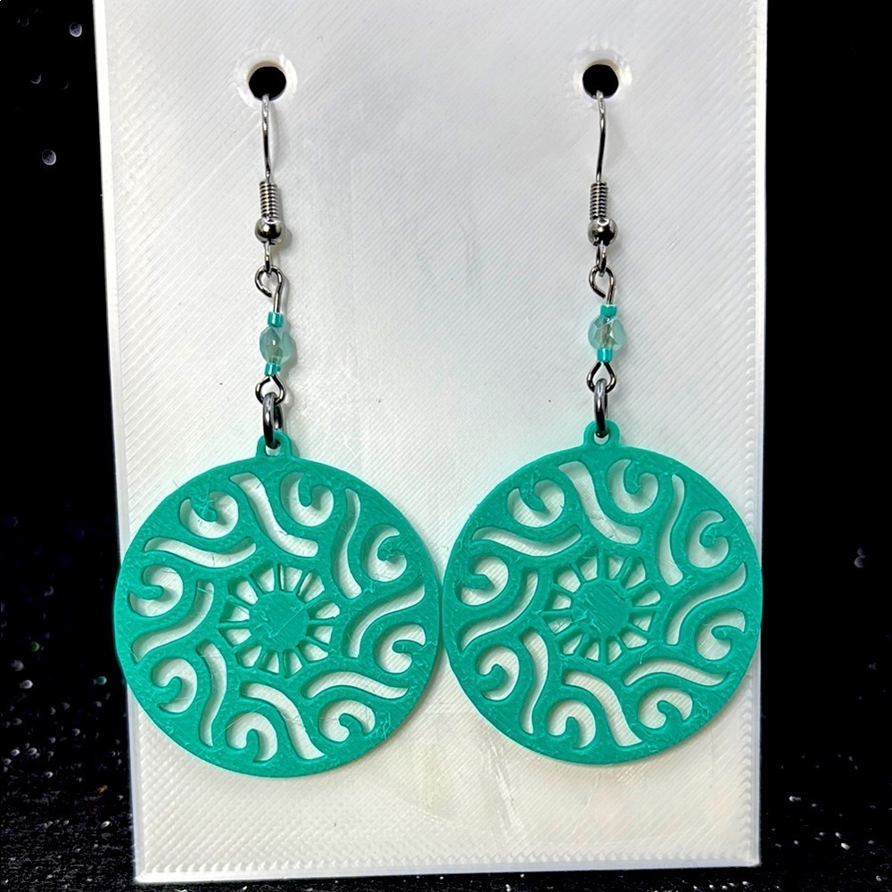 Elegant Turquoise Earrings